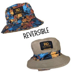 Rich Gang Multicolor Reversible Floral Vibrant Bucket Hat Streetwear